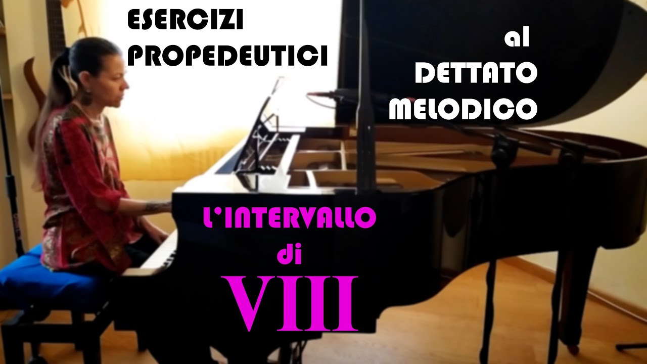 Intervallo di VIII - Dettato Melodico - Esercizi Propedeutici
