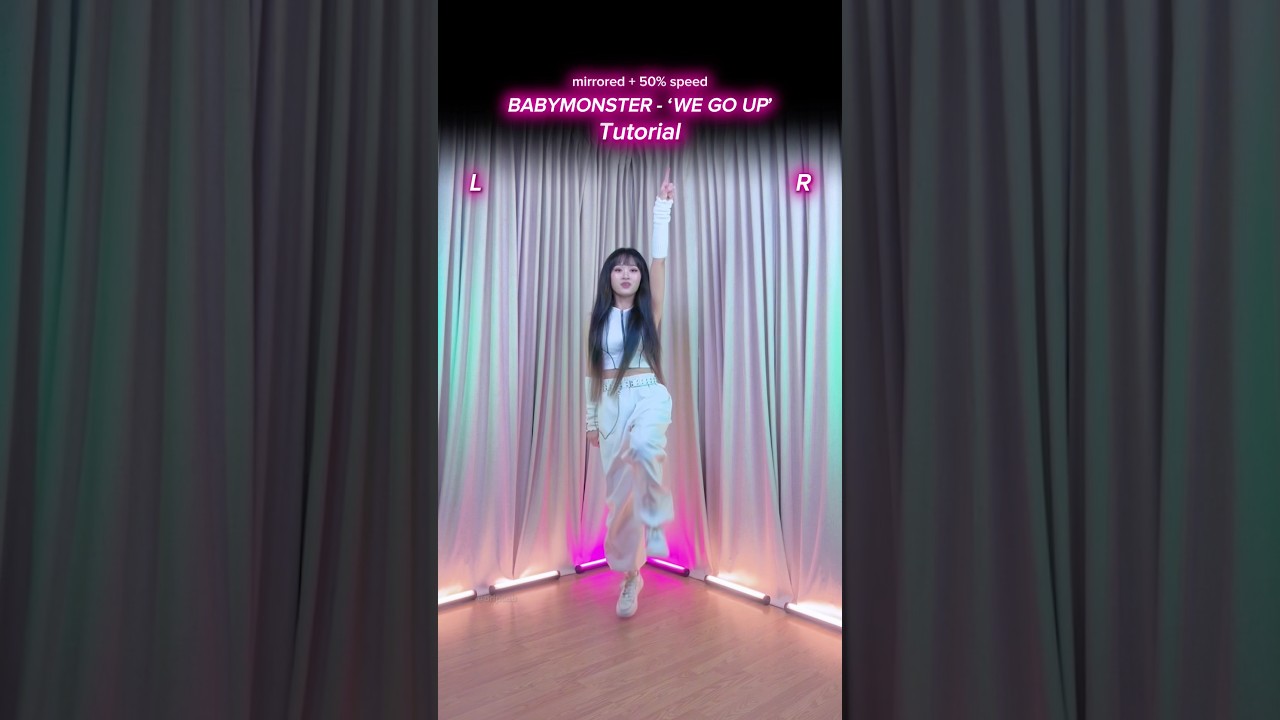 [TUTORIAL] BABYMONSTER - ‘WE GO UP’ dance ♡ 