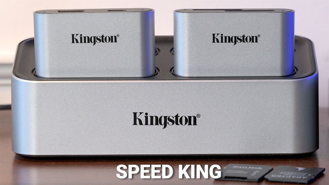 Kingston Workflow Station & Readers for Busy Creators