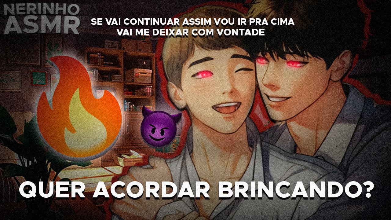 [ASMR YAOI🏳️‍🌈] Namorado te Acordando Com beijos... [Roleplay]