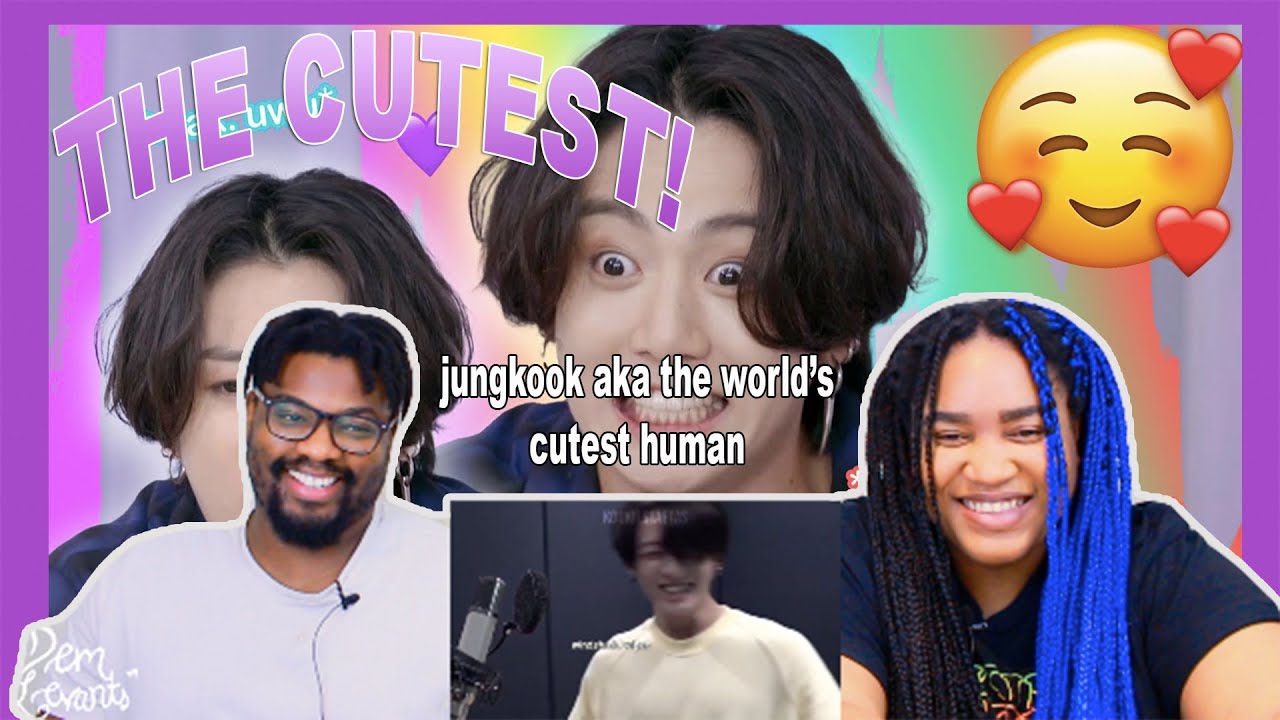JUNGKOOK aka the WORLDS CUTEST HUMAN| REACTION