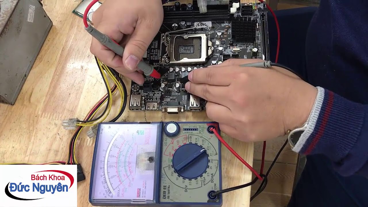 Sửa chữa Main bị chập nguồn cấp cho cpu