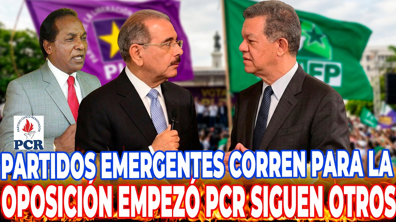 PARTIDOS EMERGENTES CORREN PARA LA OPOSICI&Oacute;N EMPEZ&Oacute; PCR SIGUEN OTROS