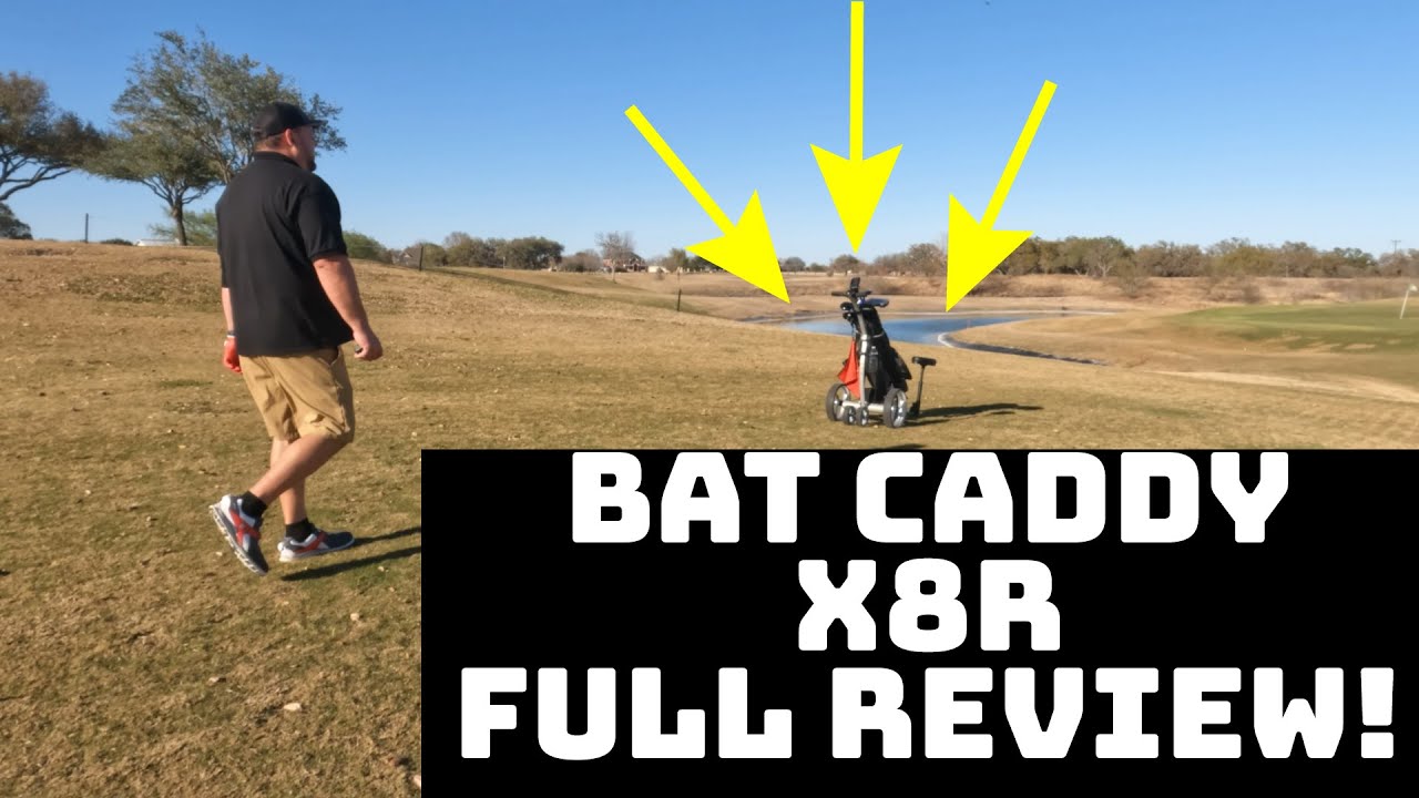 Полный обзор электрического гольф-кадди Bat Caddy X8R