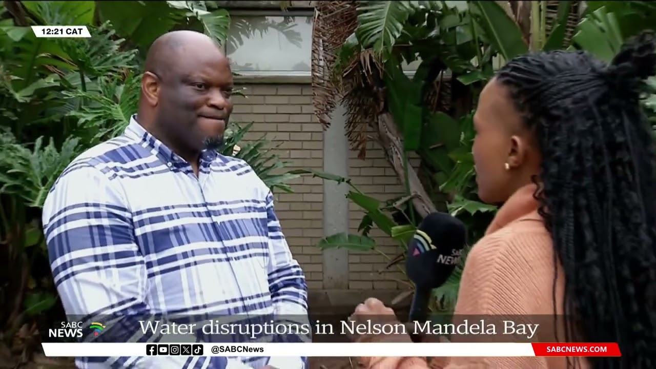 Water Disruptions | Nelson Mandela Bay deploys water tanks for residents during infrastructure work