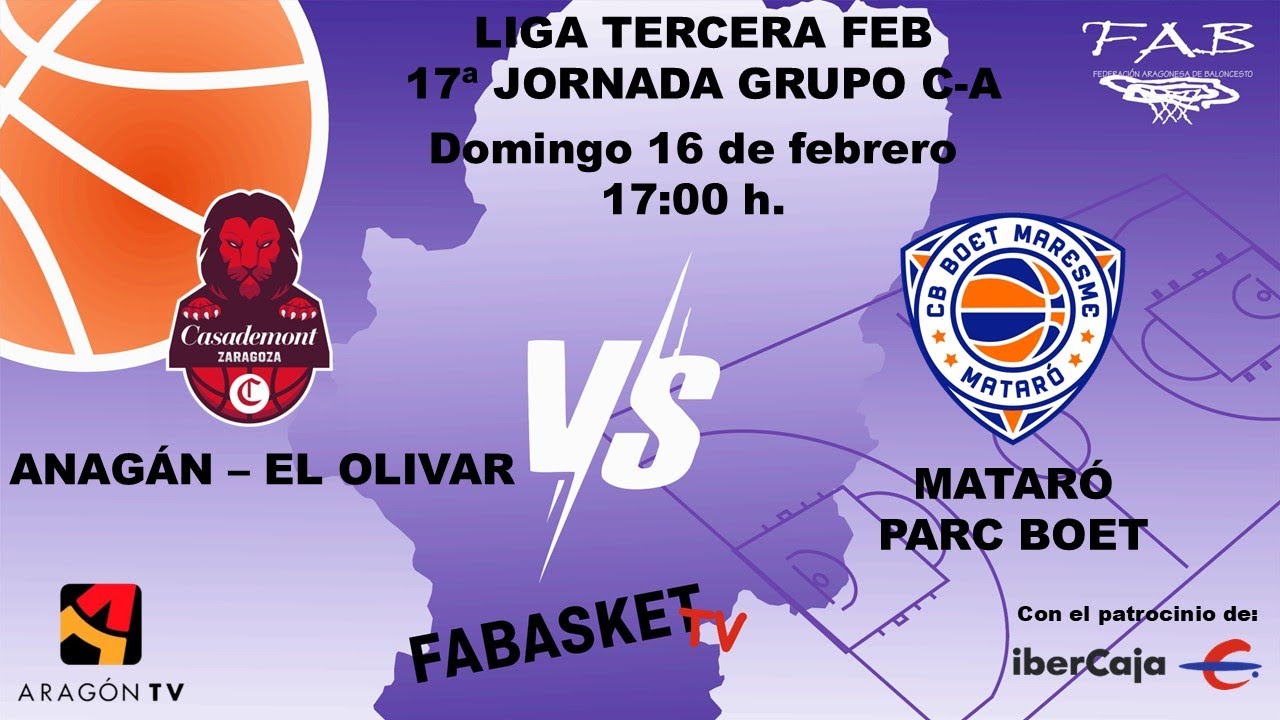 ANAGÁN-OLIVAR vs MATARÓ PARC BOET