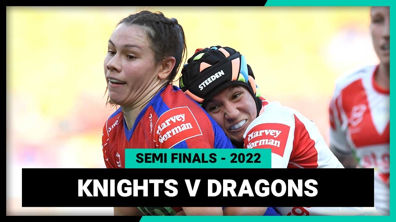 NRLW Newcastle Knights v St George Illawarra Dragons | Semi Final, 2022 | Full Match Replay