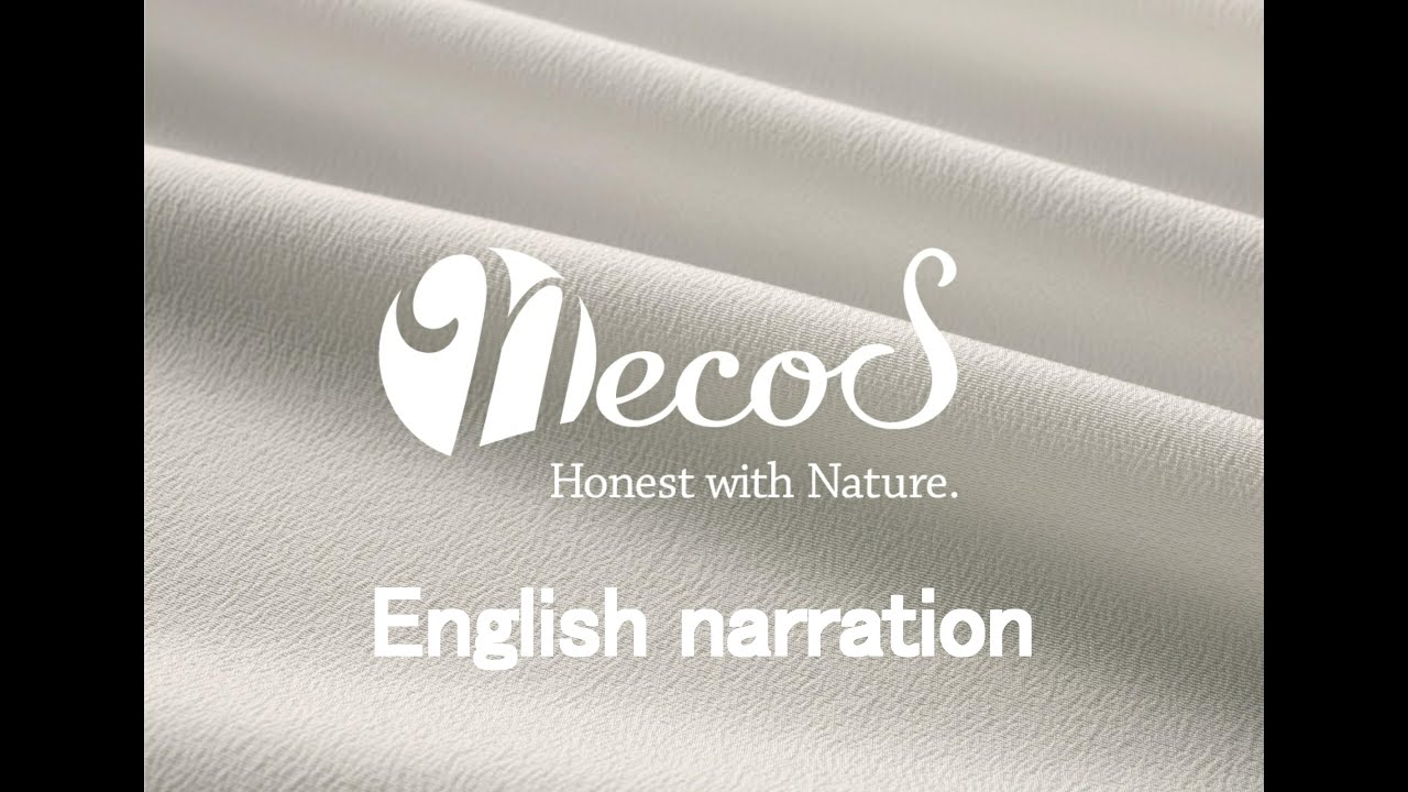 NecoS (Nagahama Eco-friendly Silk) new product promotion movie    [Sustainable Silk]{English｝