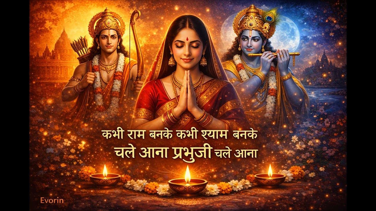 कभी राम बनके कभी श्याम बनके | Female Devotional Bhajan | प्रभुजी चले आना | New Bhajan 2026