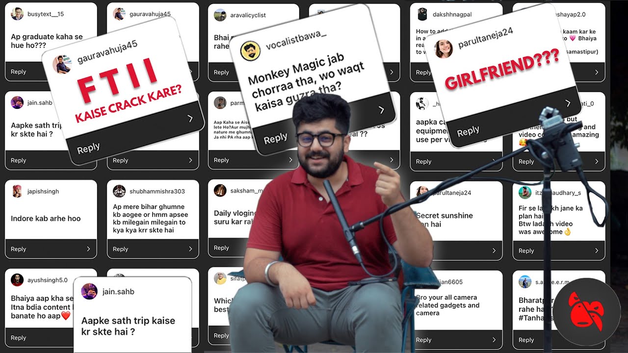 How to clear FTII exam & other filmmaking/freelancing tips | Q&A 2 |  Monkey Magic 2.0