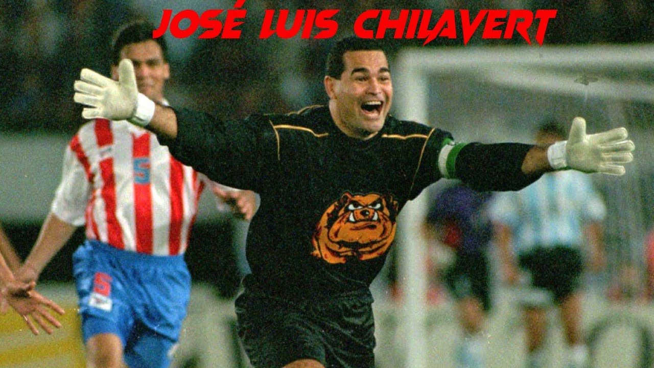 José Luis Chilavert, El Bulldog [Mejores paradas y goles]