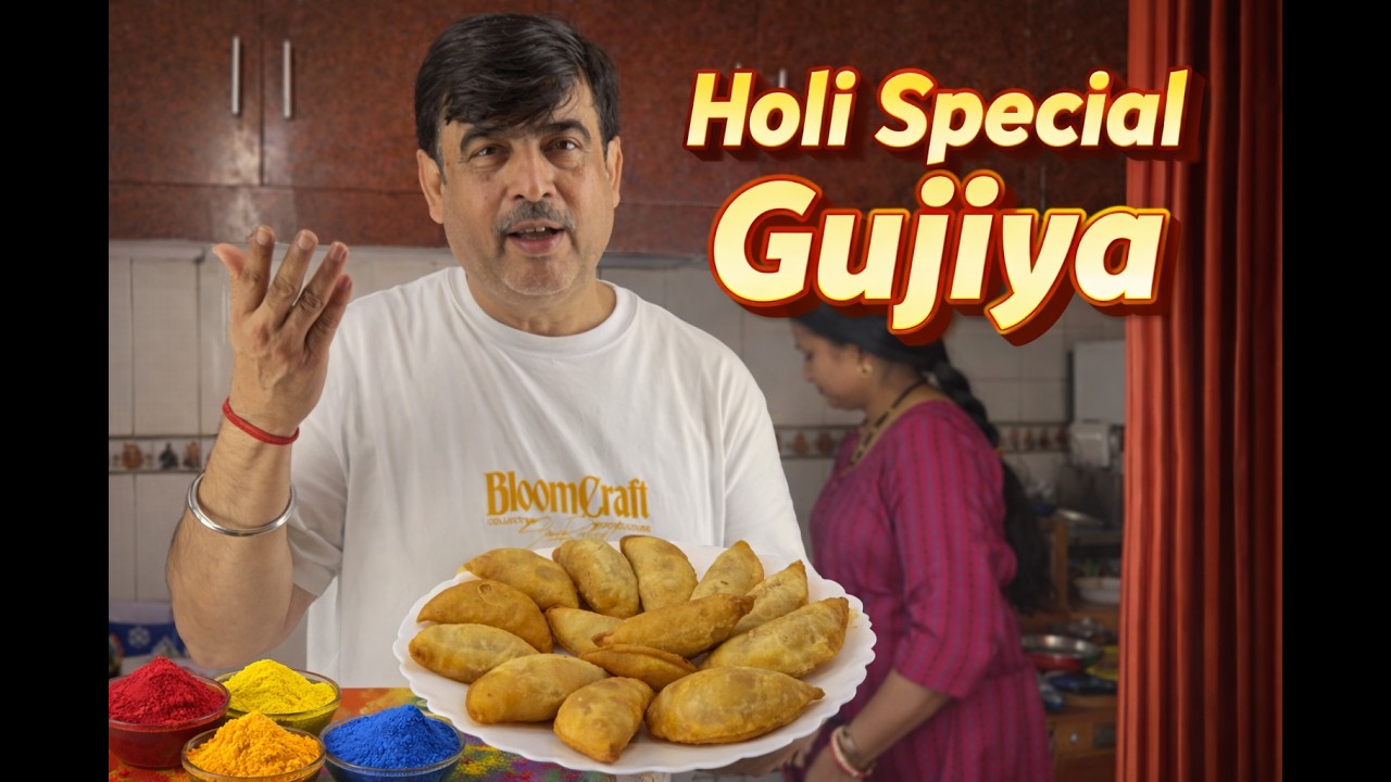 Holi 2026 Special Gujiya | Halwai Style Khoya Gujiya Recipe