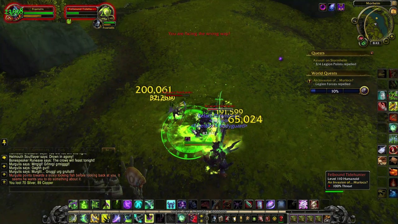 World of Warcraft An Invasion of... Murlocs? Legion Assault Stormheim World Quest Guide