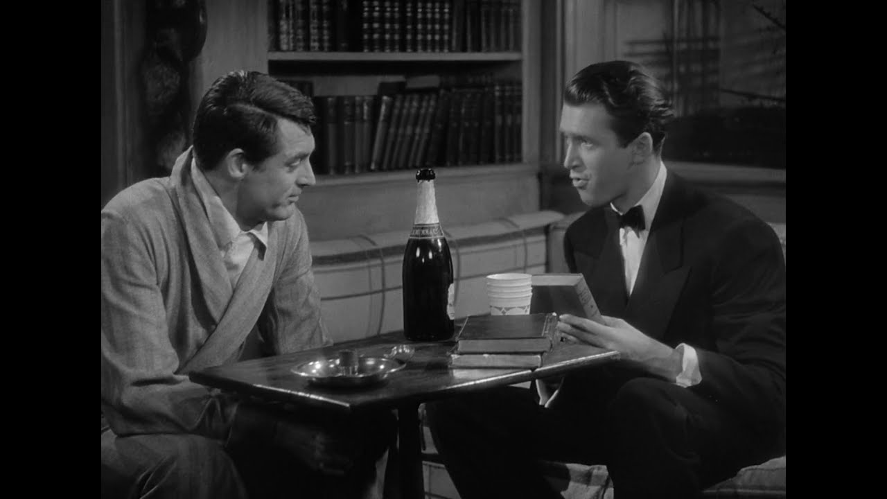 James Stewart & Cary Grant - The Philadelphia Story 1940
