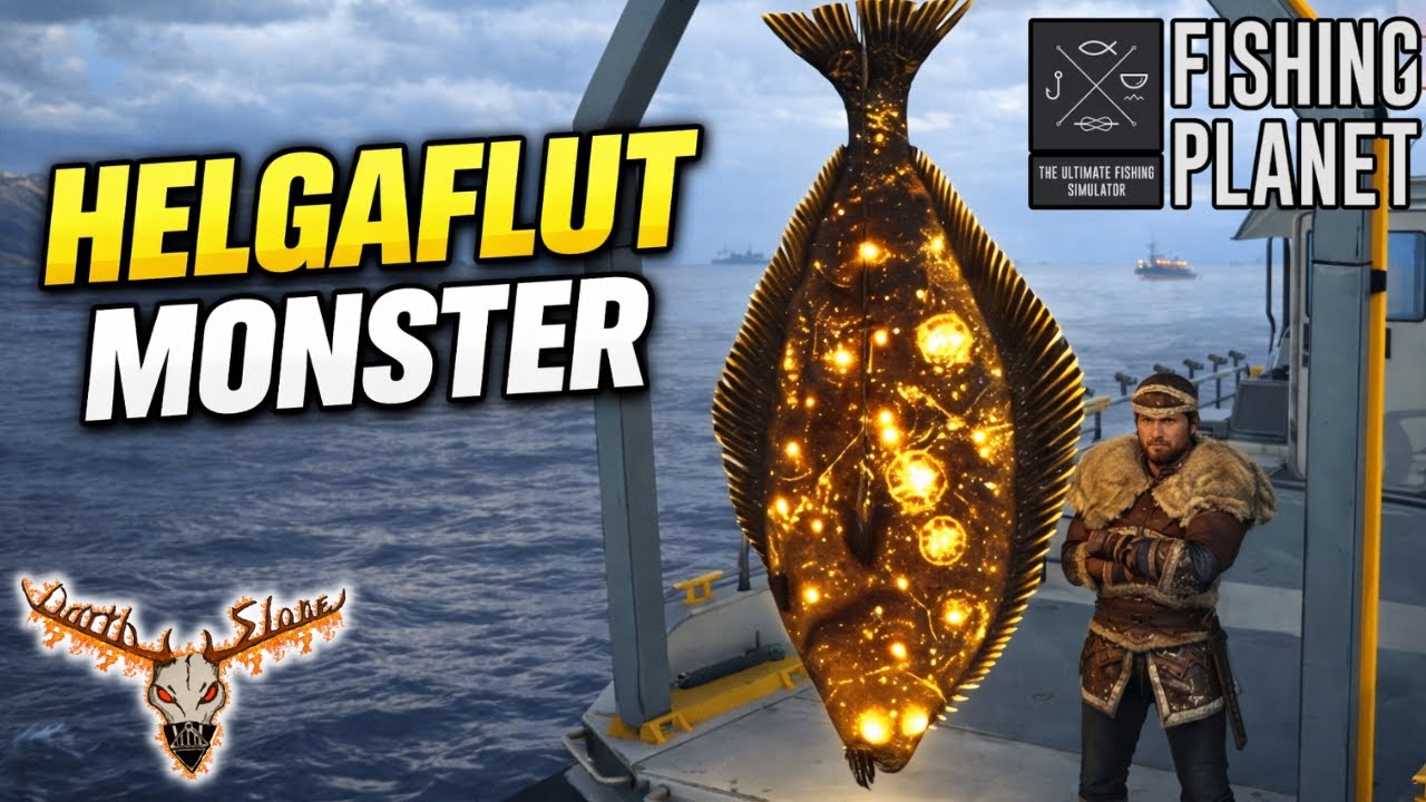 How to Catch Helgaflut | New Norway Map Fish Monster Guide | Fishing Planet