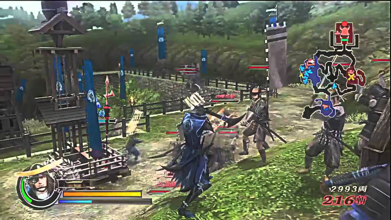 Sengoku Basara 3 (戦国BASARA3) HD: Samurai Heroes Hard Mode Date Masamune VS Satake Yoshishige P4