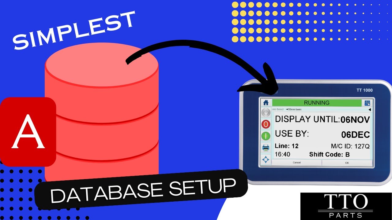 Mastering Videojet Clarisoft Database Message Tutorial-Part 1 |TTOParts