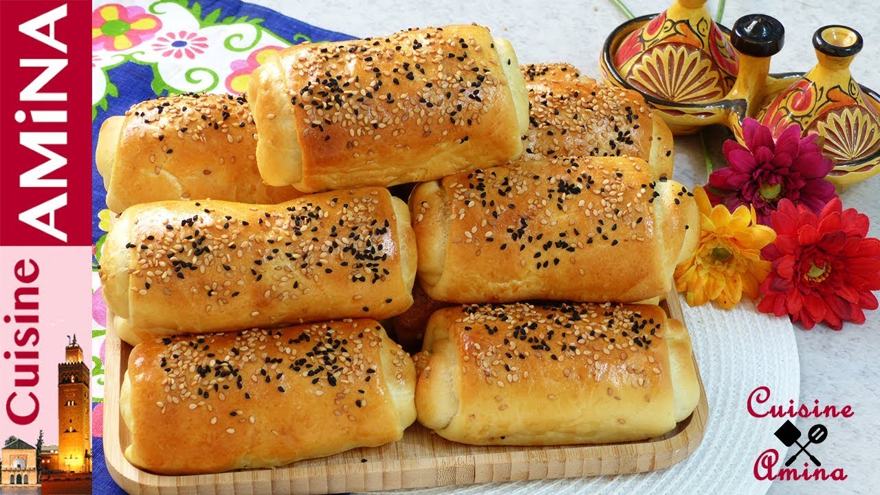 سندويشات بشكل جديد بحشوة رائعة بعجين إسفنجي للمجة أو للمدرسة -  Sandwiches