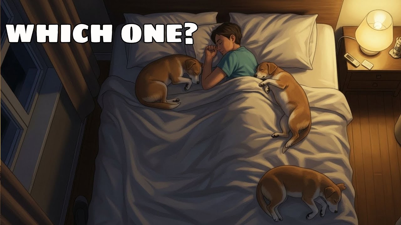 The Different Places Dogs Sleep Next to You