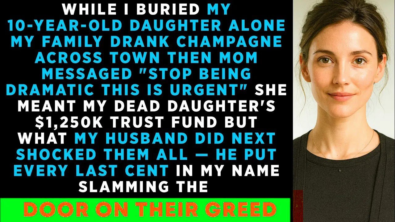 PARENTS Skipped My DAUGHTER'S FUNERAL—Then DEMANDED HER $1,250K Trust FUND For My SISTER's Wed...