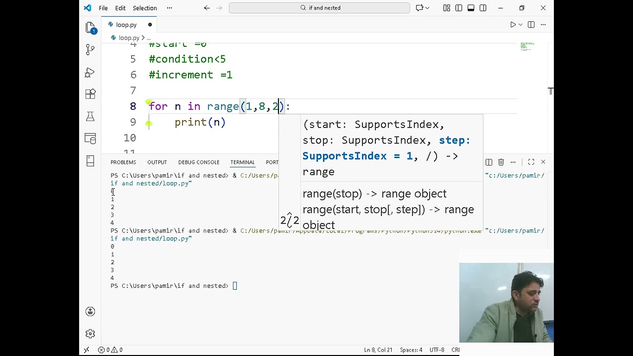 Loop in Python # 5