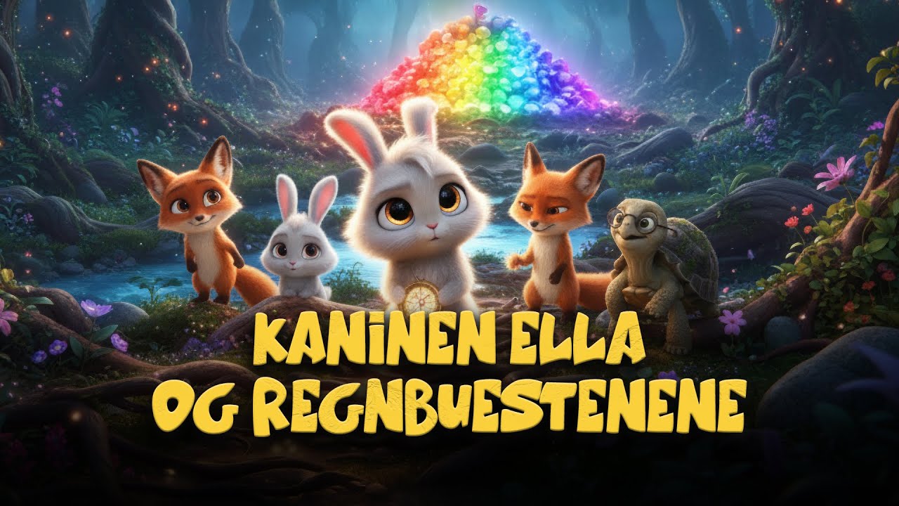 Kaninen Ella og regnbuestenene | Historie for børn
