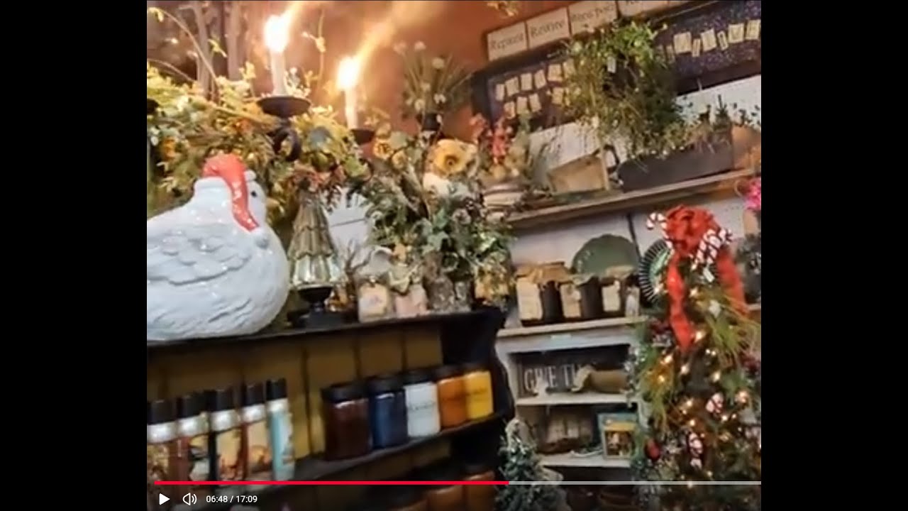 How Was the Christmas Open House in Elizabethton Tennessee's Village Antiques and Home Decor Mall
