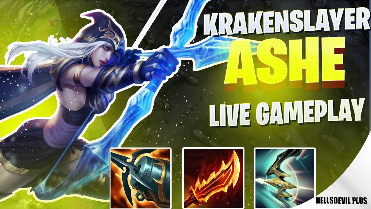 I Tried Krakenslayer Ashe... - Wild Rift HellsDevil Plus Gameplay