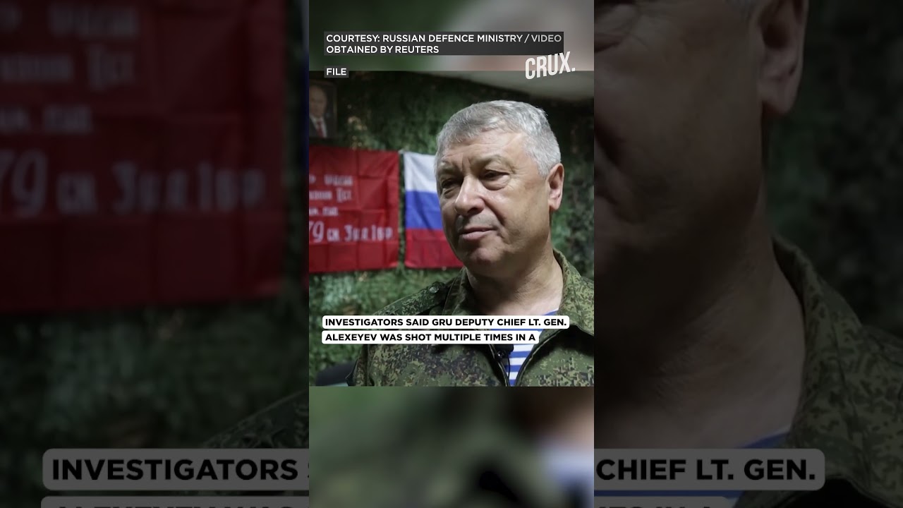 On Cam: Russia Nabs Suspect In Shooting Of General Alexeyev, Detains Korba In Dubai