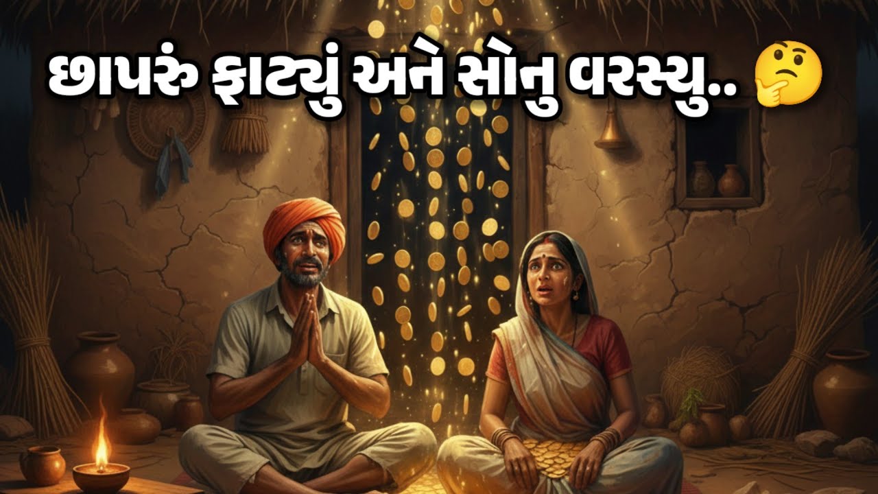 છાપરું ફાટ્યું અને સોનુ વરસ્યુ🔥moral story in gujarati|gujarati story|પ્રેરણાદાયક ગુજરાતી વાર્તા 