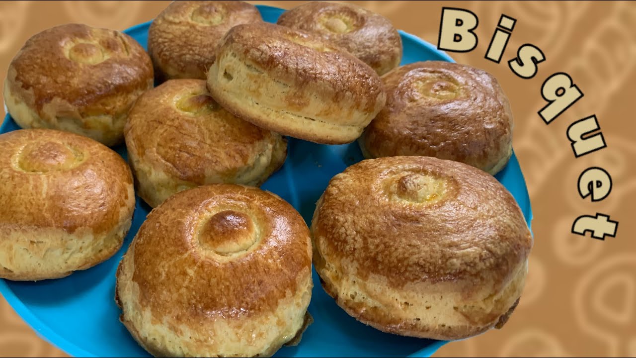 BISQUET de mantequilla pan artesanal FÁCIL de hacer