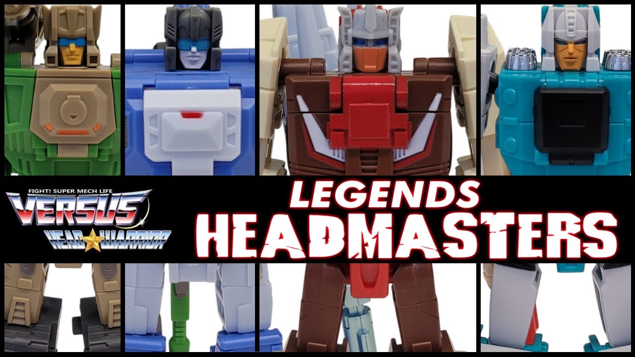 MFT Vecma Studios Headmasters Part 1: The Autobots