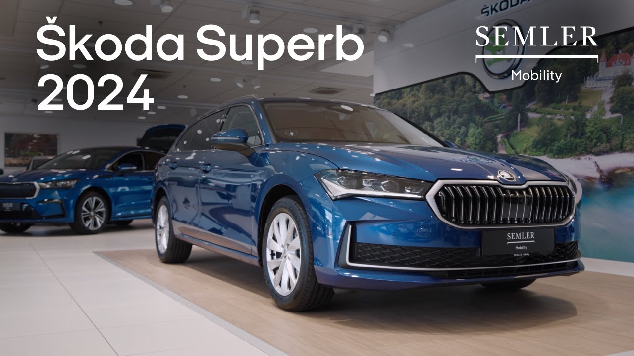 Udforsk bilen: &Scaron;koda Superb (2024)
