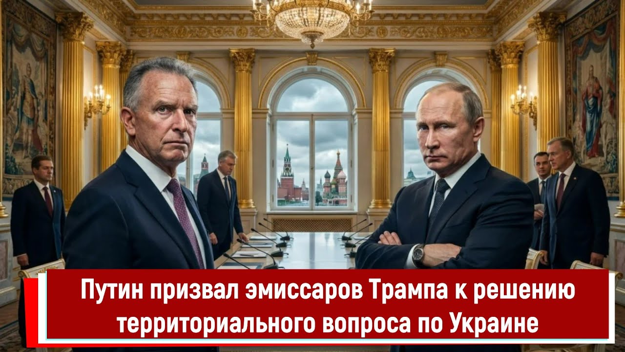 Путин призвал эмиссаров Трампа к решению территориального вопроса по Украине