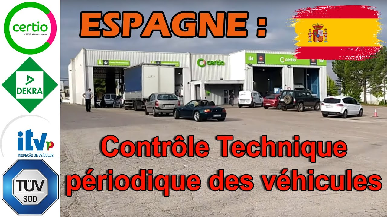 🇪🇸 🚗 Contrôle Technique auto & moto en Espagne 2023