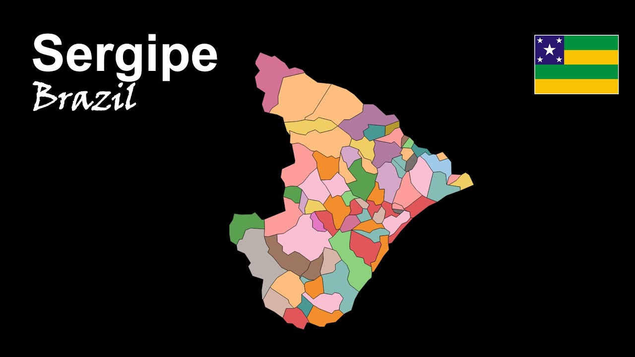 Sergipe, Brazil: All the 75 Municipalities - Sergipe, Brasil: Todos os 75 Municípios