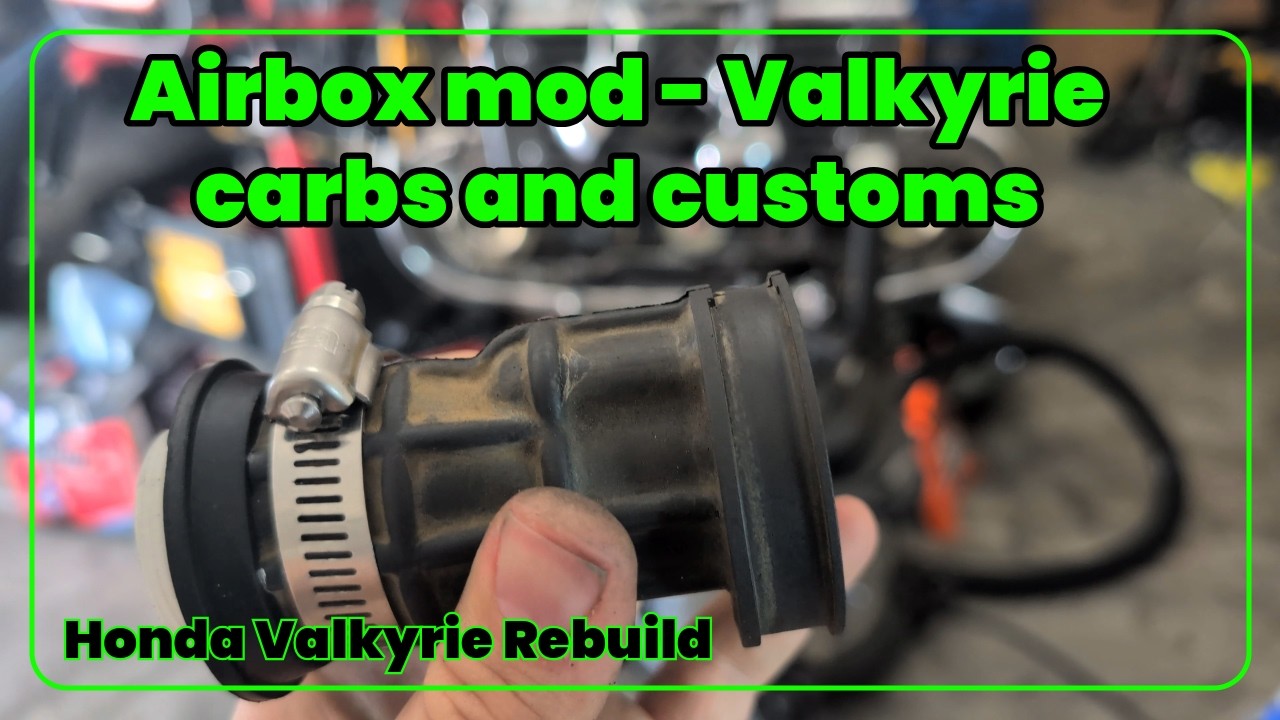 Easy Airbox Mod!!! | Honda Valkyrie Rebuild!