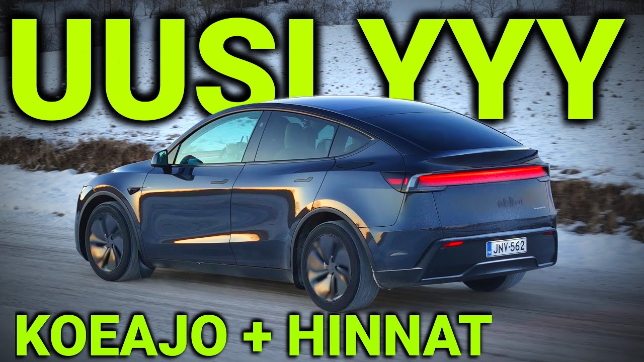 635. Uusi Tesla Y, koeajo ja naurettavat hinnat!
