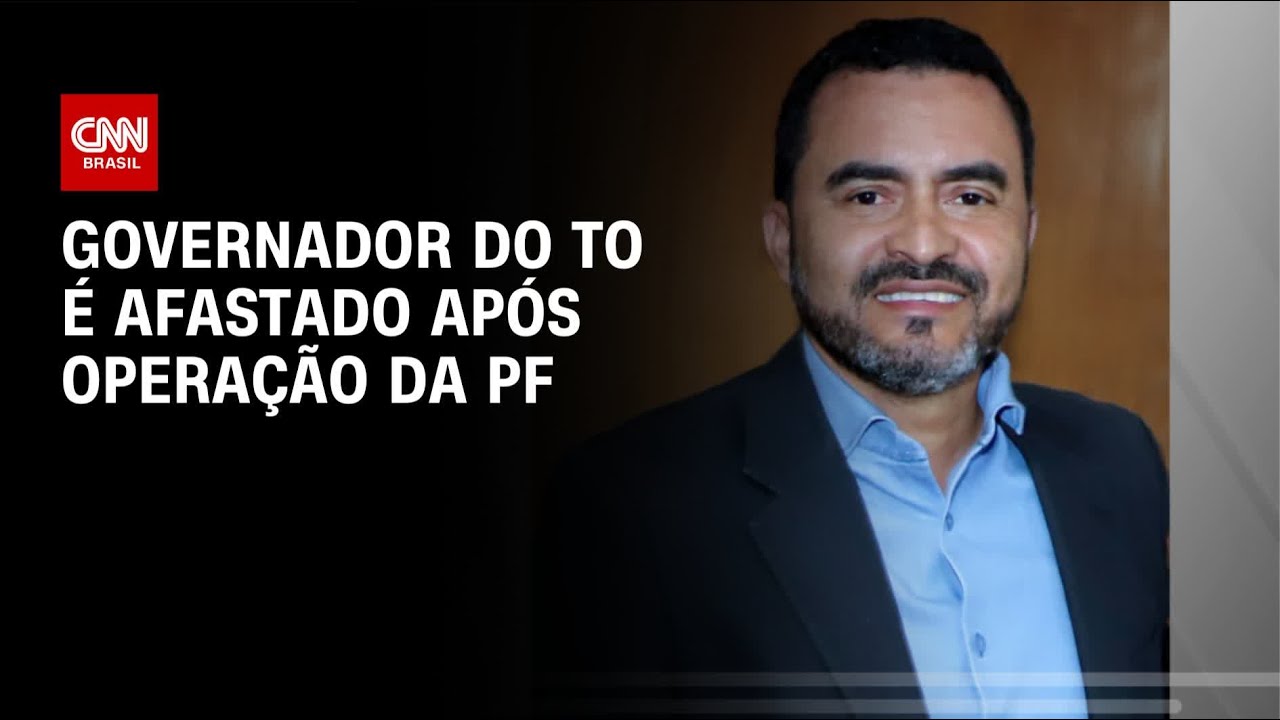 Governador do Tocantins &eacute; afastado do cargo em opera&ccedil;&atilde;o da PF | CNN NOVO DIA