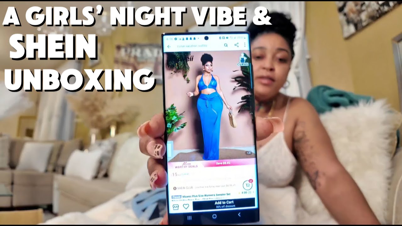 Vlog: “Fun Night with My Cousin + Shein Unboxing & Try-On”