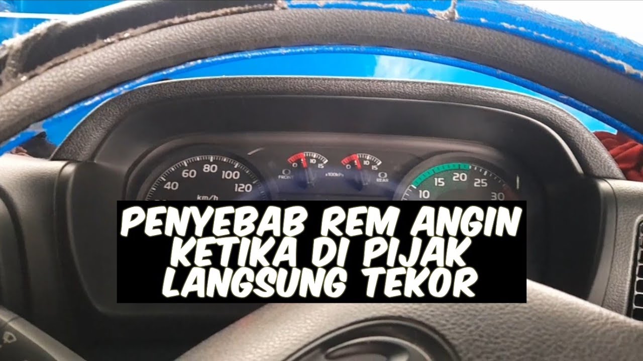 PENYEBAB REM ANGIN HINO JEMBER  KETIKA DI PIJAK LANGSUNG TEKOR ANGIN!!