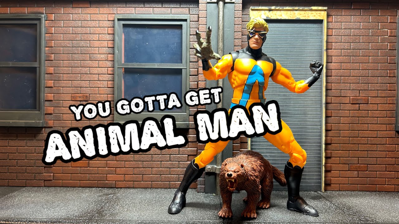 Animal Man is a flawed gem | McFarlane Toys DC Multiverse Action Figure Review