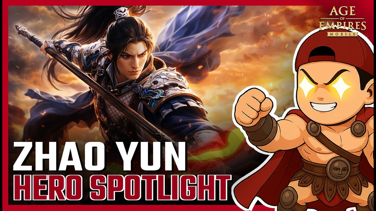 Чжао Юнь (Zhao Yun) — Полный гайд по лучшим навыкам, лайнапам, камням и кольцам | AoE Mobile