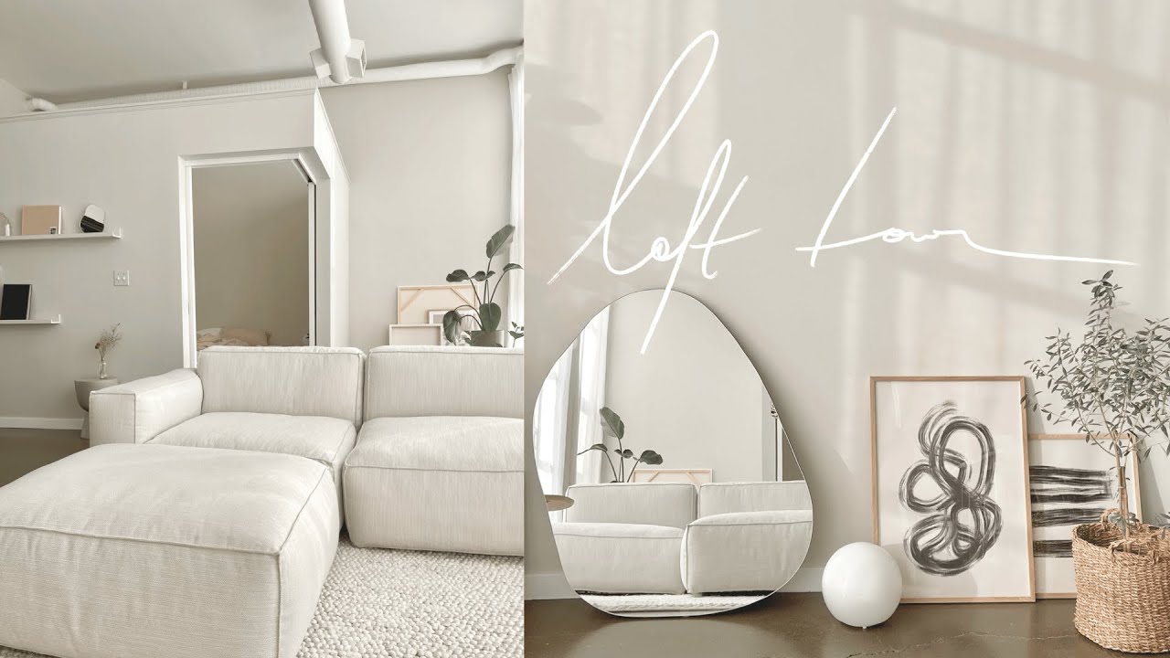 loft tour | minimal scandinavian apartment, sustainable home decor & calm dreamy aesthetic ✨