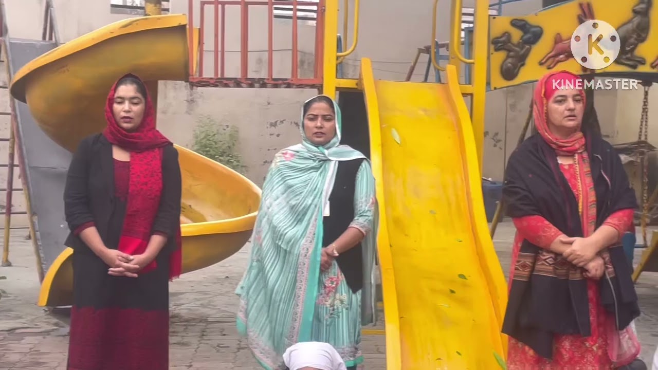 Japji sahib path in Marigold Public School Aliwal