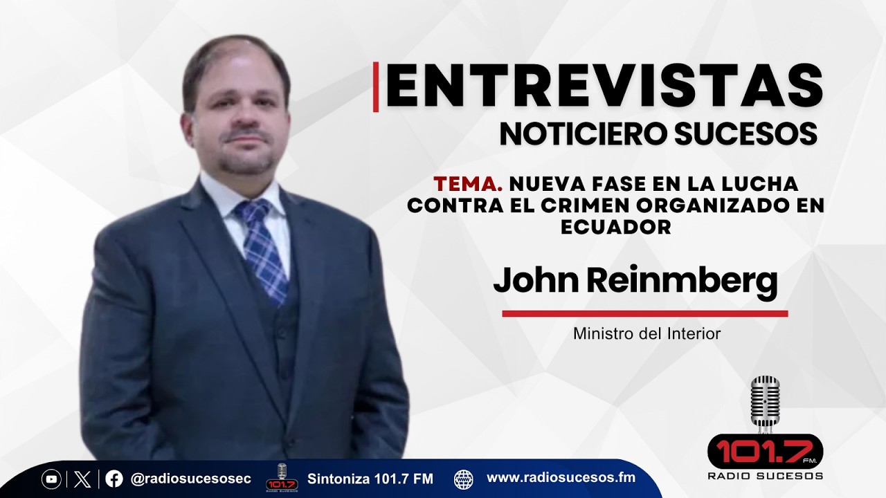 Entrevista John Reinmberg, Ministro del Interior