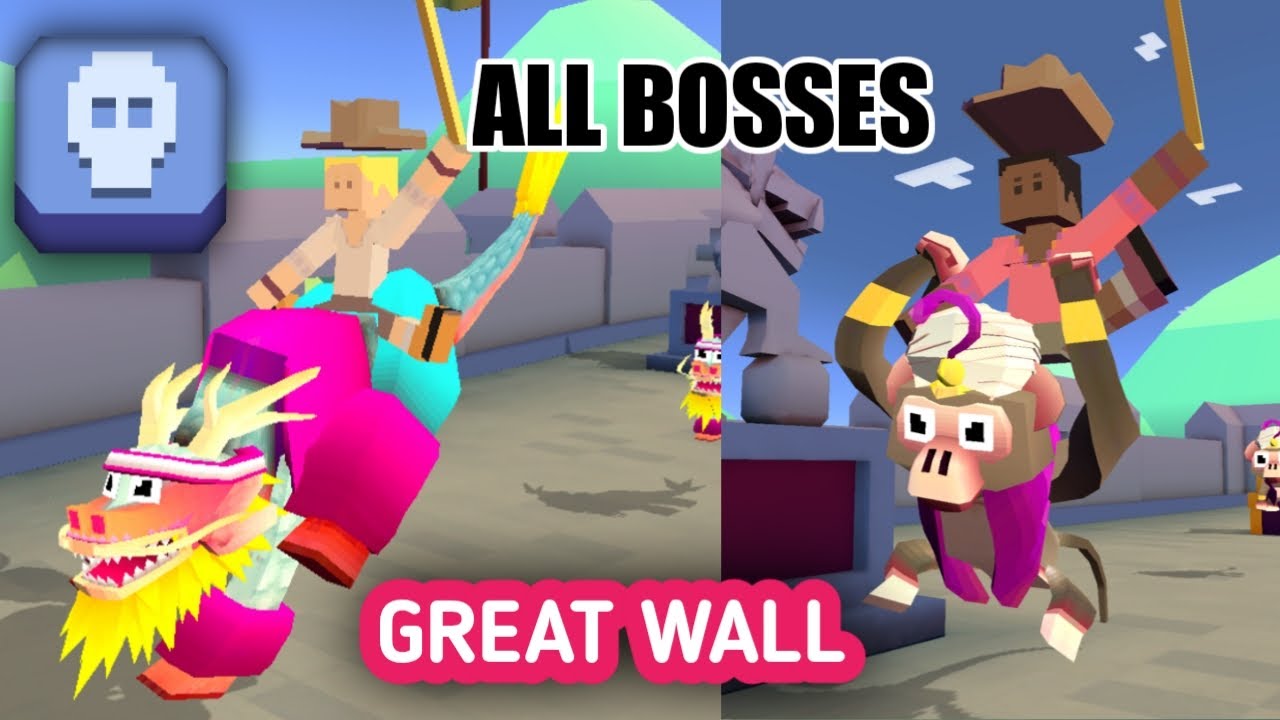 Taming every BOSS Animal in Great Wall ||Rodeo Stampede India||