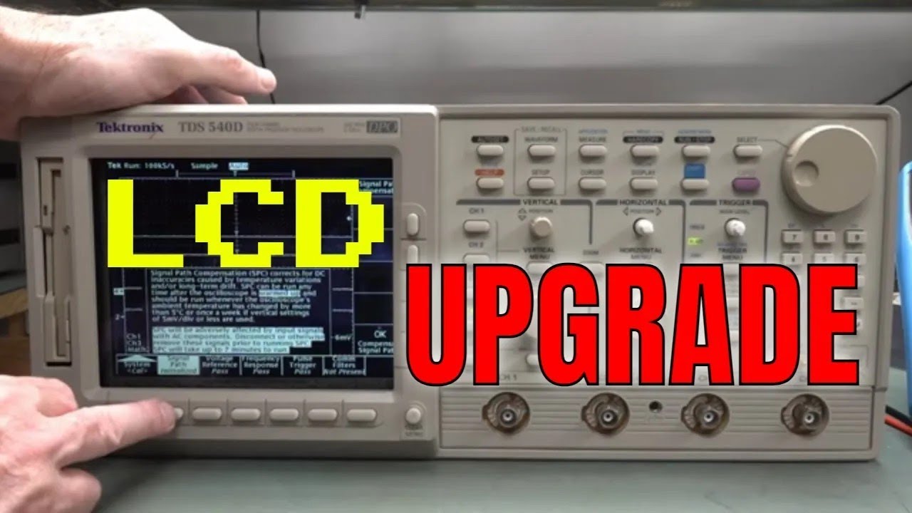 EEVblog 1515 - Dumpster Tektronix TDS540D 500MHz Oscilloscope LCD Upgrade