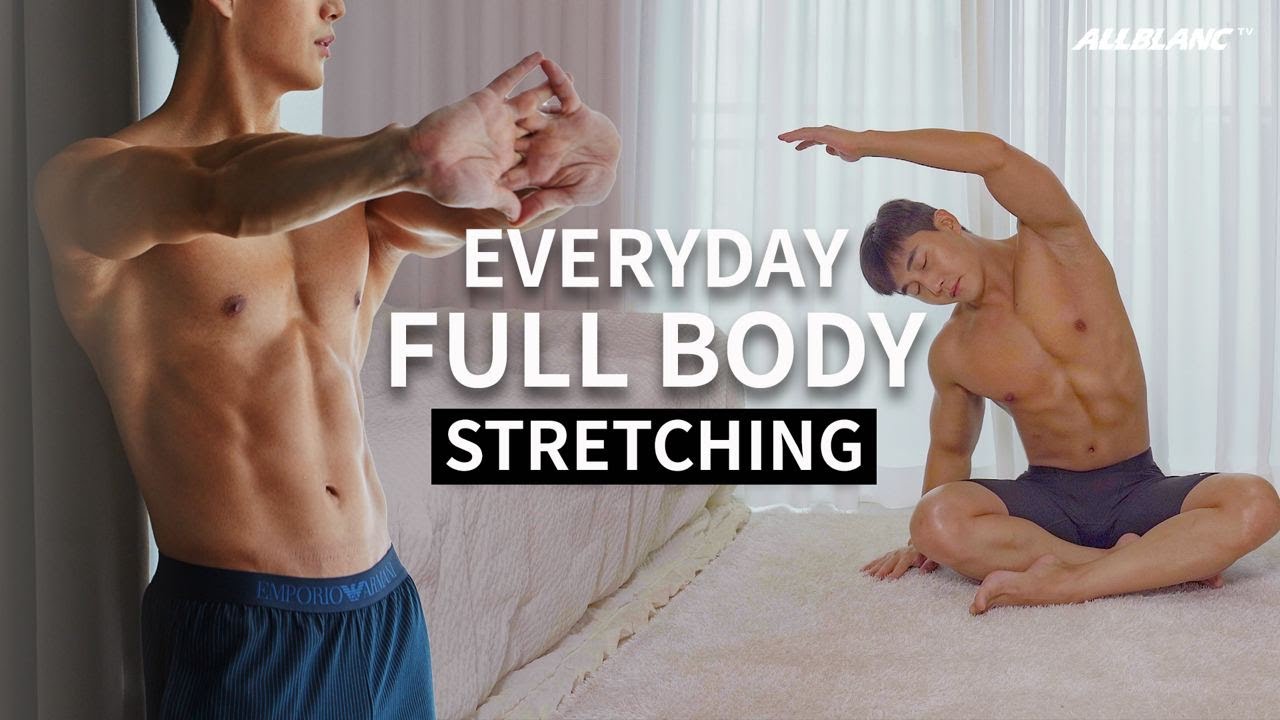 Daily Morning Stretch - tight muscle, flexibility, relax l 매일 아침 10분 기상 스트레칭 - 피로회복, 유연성, 스트레스 해소