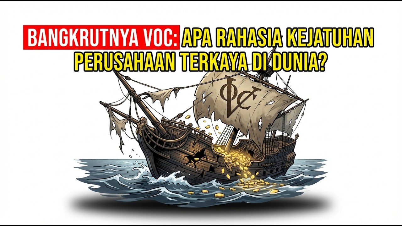 Bangkrutnya VOC: Kejatuhan Perusahaan Terkaya di Dunia